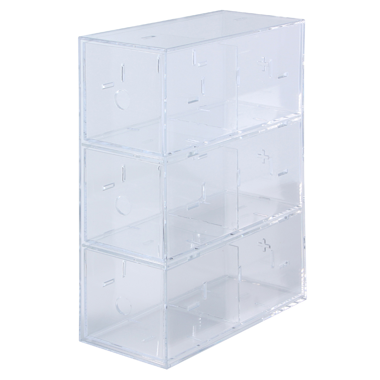 Buy Acrylic Storage Box, 3 Drawers, A4 online | Muji Bahrain