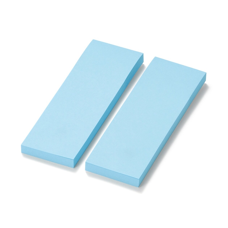 Buy Sticky Note W 25 x L 75 cm , 100 Sheets , Blue online